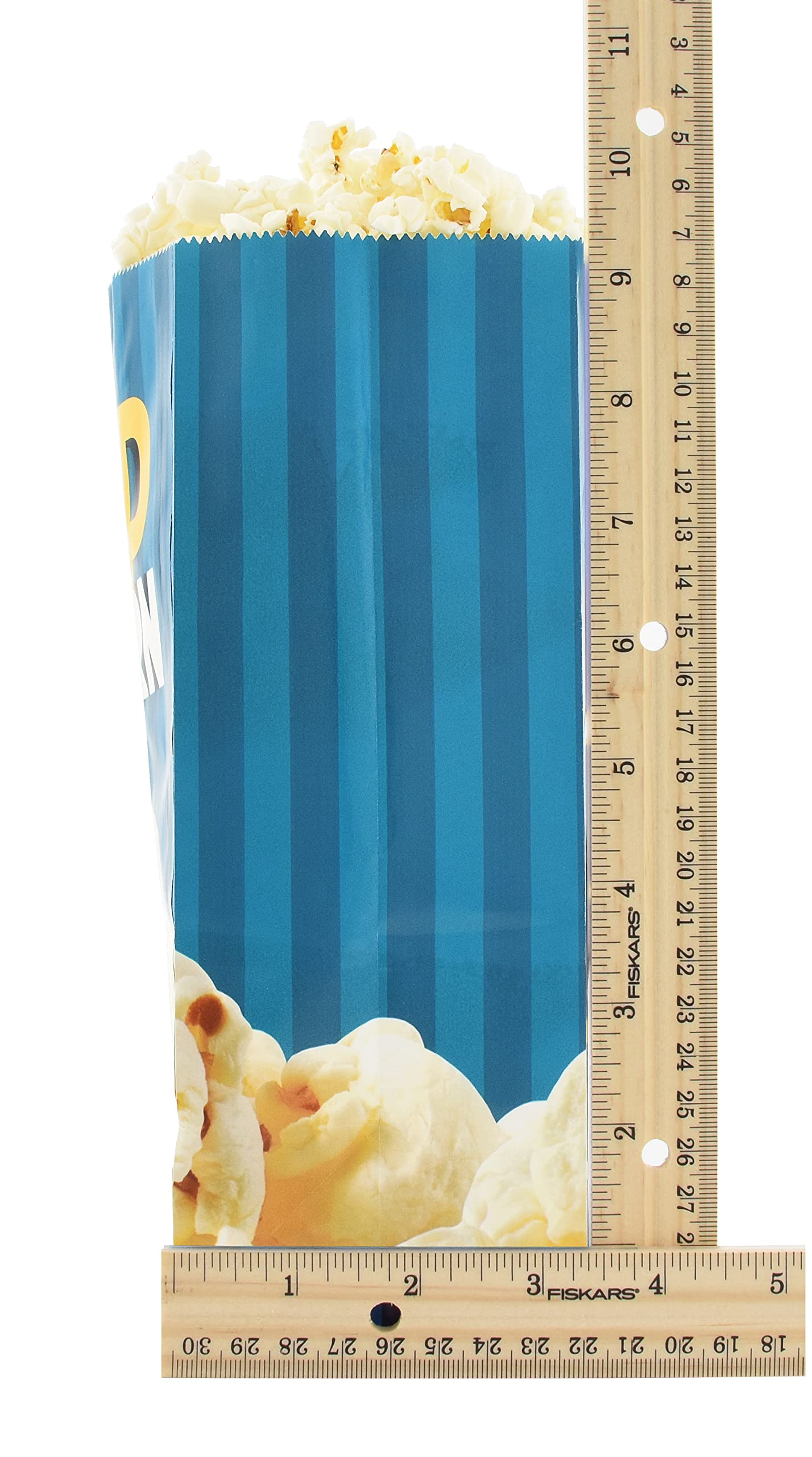 Snappy Popcorn Flat Bottom Theater Popcorn Bags, 85 Oz, 1000 Count