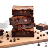 Davids Cookies Gluten-Free Chocolate Chip Brownies 9 Pack - Decadent Fresh Baked Gourmet Brownie Basket Treats - Great For Shari
