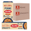 Barilla Red Lentil Spaghetti & Penne Pasta Variety Pack, 8.8 Oz (Pack Of 6) - Vegan, Gluten Free, Non Gmo & Kosher -Made With Plant Based Protein