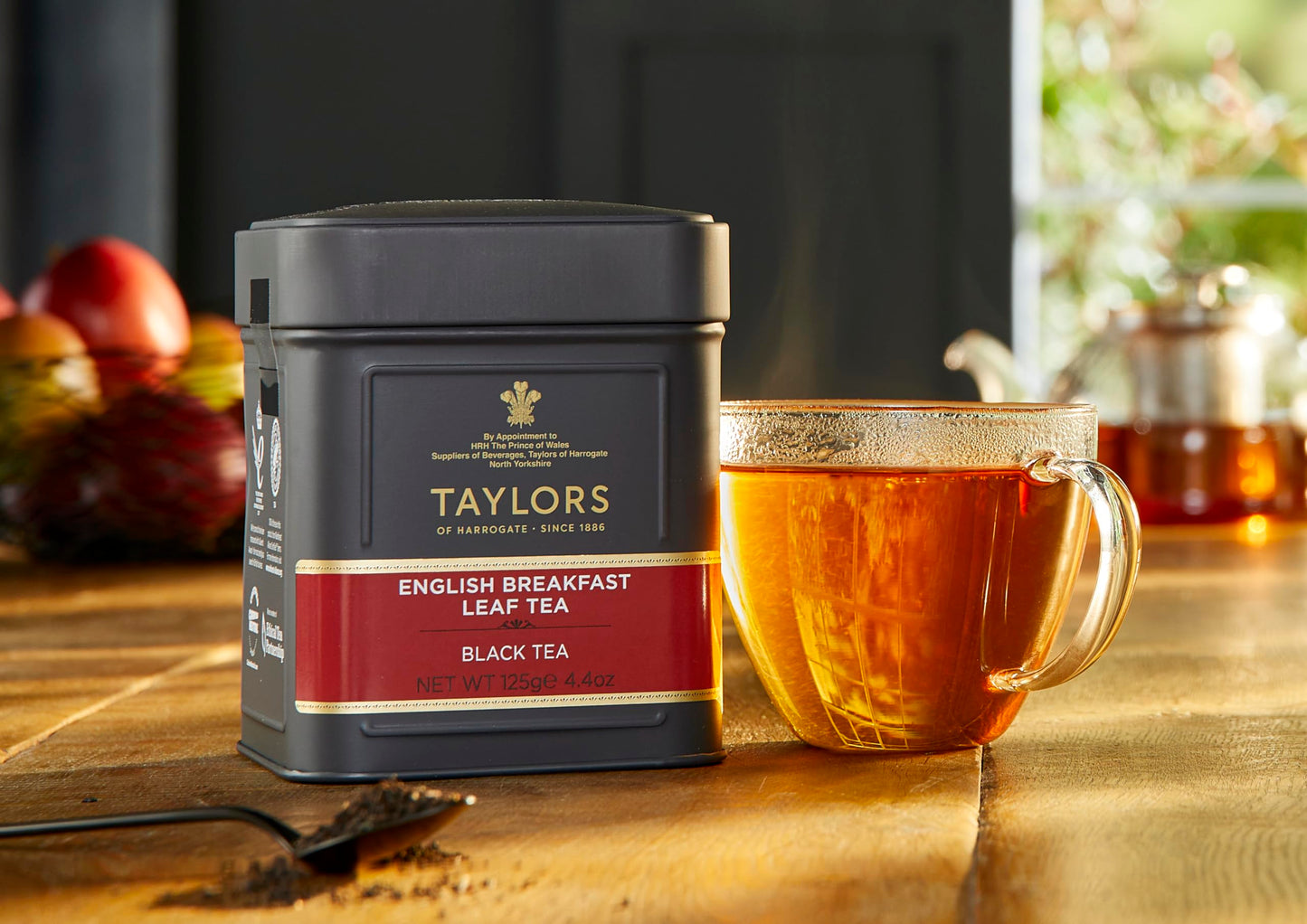 Taylors of Harrogate English Breakfast Tea, 4.41 Ounce, Black, Model 5314