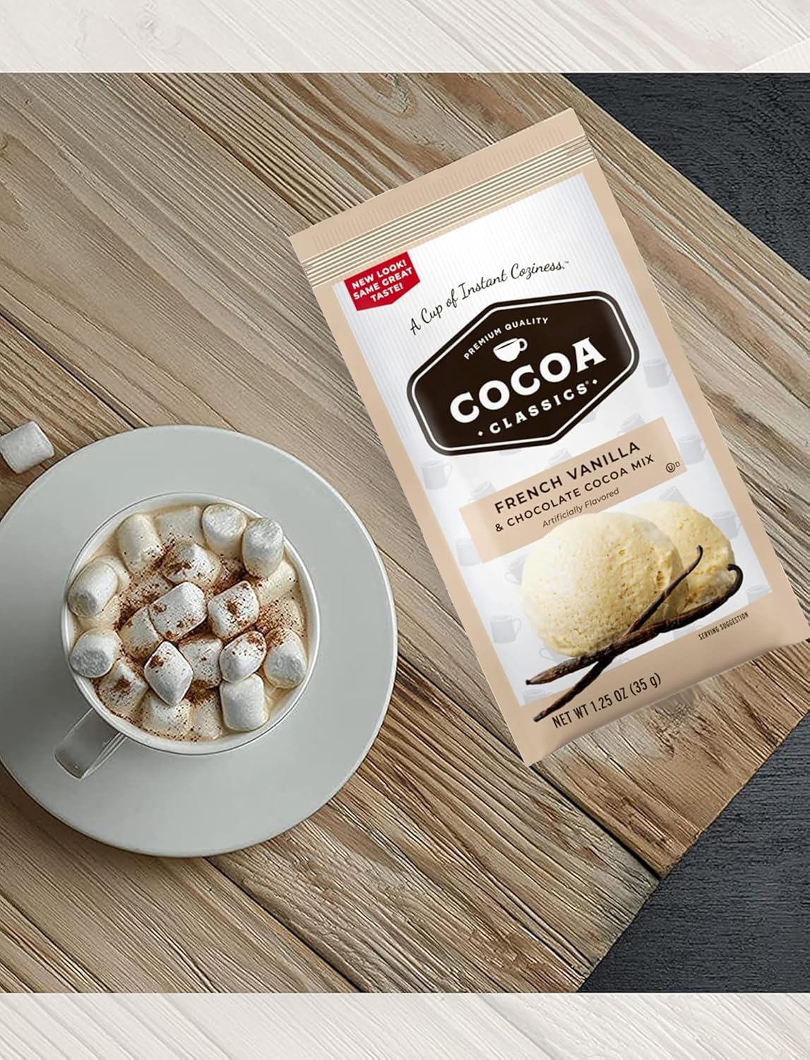 Evas Gift Universe Hot Cocoa Mix Gift Set – 14 Count, 7 Flavors – Cozy Chocolate Sampler for Students, Coworkers, Teens & Family