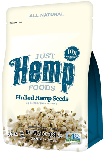 Manitoba Harvest Hemp Hearts Shelled Hemp Seeds, 24Oz, 10G Plant Based Protein And 12G Omega 3 & 6 Per Serving, Perfect For Smoothies, Yogurt & Salad, Non-Gmo, Vegan, Keto, Paleo, Gluten Free