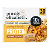 Purely Elizabeth Creamy & Hearty Protein Instant Oatmeal Chocolate Chip Banana Bread Vegan Friendly Organic Gluten Free & Non-GMO 5 Count 8.3 Ounce (Pack of 6)