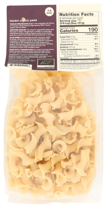 Seggiano, Toscani Organic Pasta, 13.2 Oz