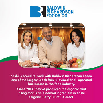 Kashi Breakfast Cereal, Fiber Cereal, Family Breakfast, Berry Fruitful, 13.4Oz Box (1 Box)