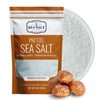 Pretzel Sea Salt, Coarse Sea Salt For Soft Pretzels, Heat Resistant Bagel And Soft Pretzel Salt, All Natural Sea Salt For Baking