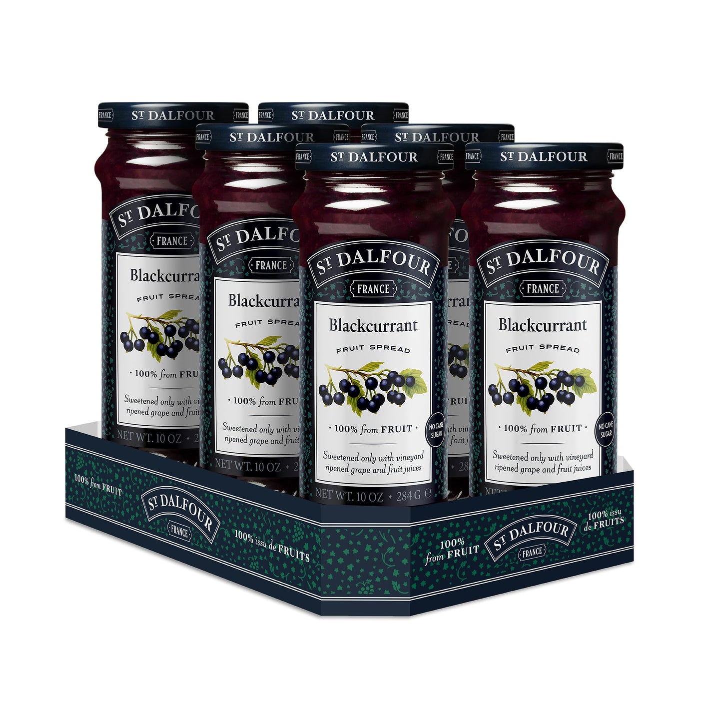 St. Dalfour - St Dalfour Black Currant Preserve(Pack of 6)