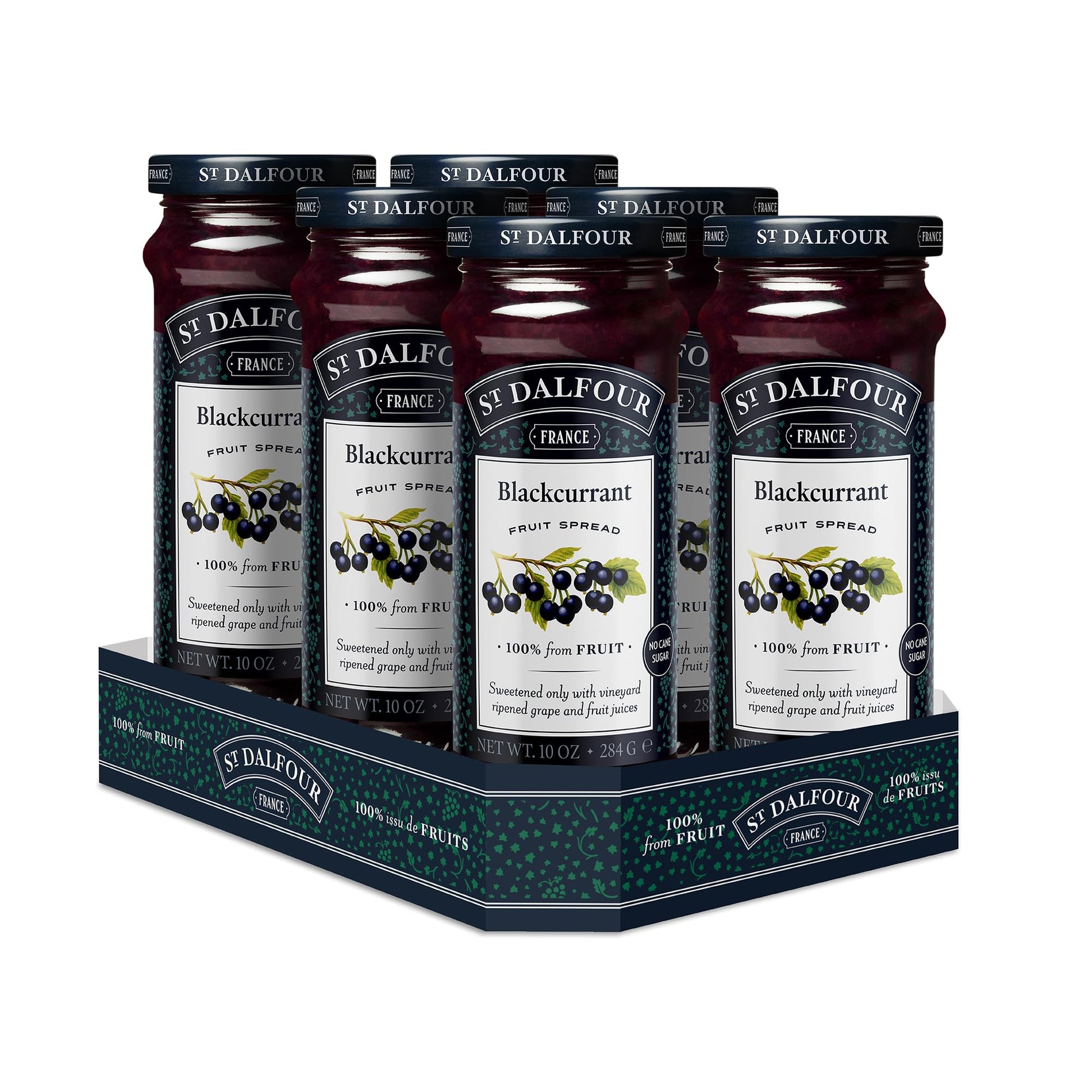 St. Dalfour - St Dalfour Black Currant Preserve(Pack of 6)