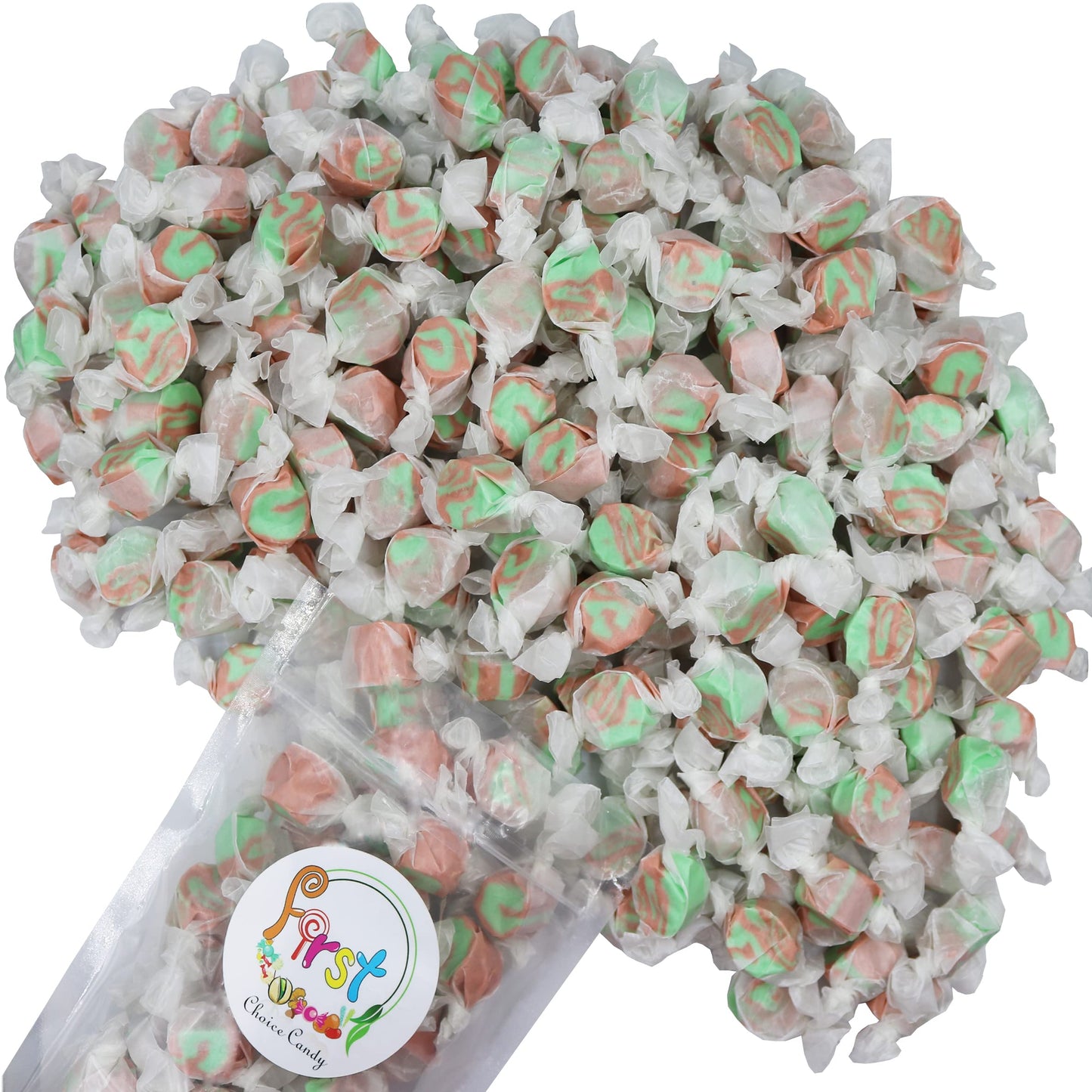 All Flavor Gourmet Salt Water Taffy (Caramel Apple, 5 Pound)