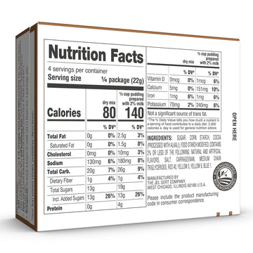 My-T-Fine Chocolate Pudding, 3.125 Ounce (Pack of 12) - Rich Flavor, Easy to Prepare, Perfect for Desserts and Snacks