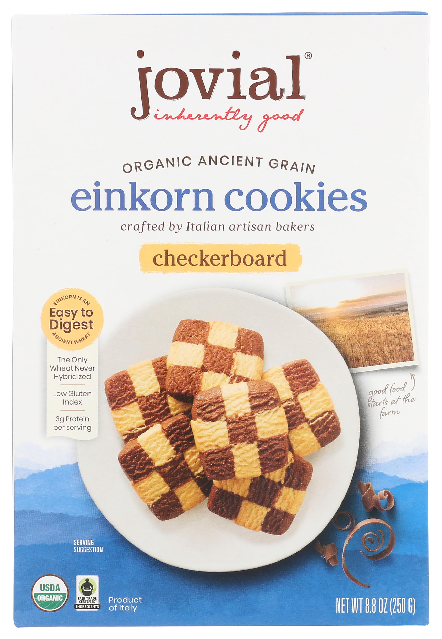 JOVIAL EINKORN CHECKERBOARD COOKIES
