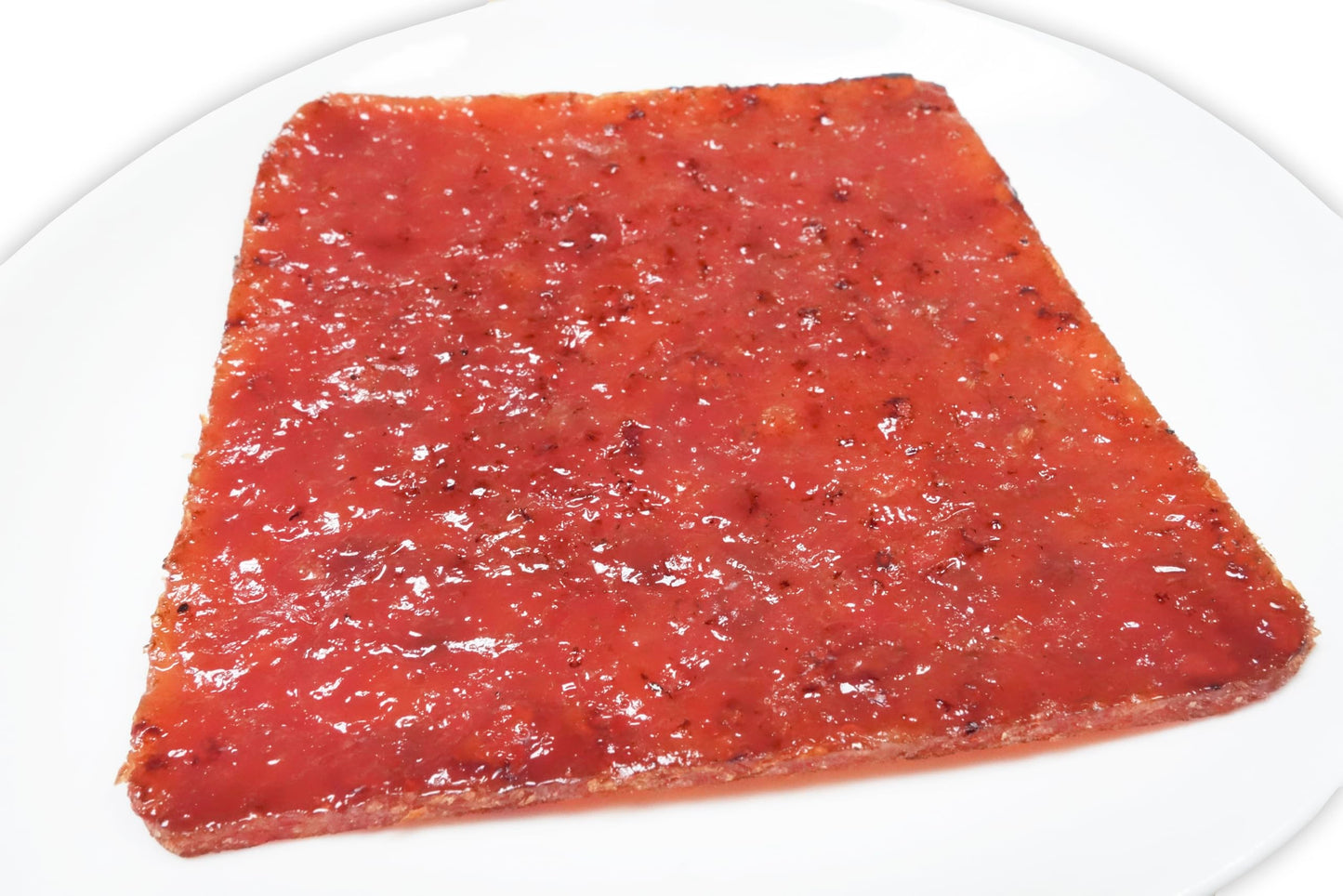 Singapores Famous Street Snack - Fire-Grilled Tender Pork Jerky (Original Flavor - Square Shaped, 8 Oz) Grilled Fresh & Shipped