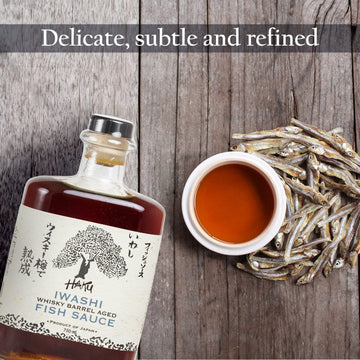 HAKU Iwashi Fish Sauce - Authentic Japanese Umami Anchovy Seasoning - 750 ml (25.36 Fl Oz)