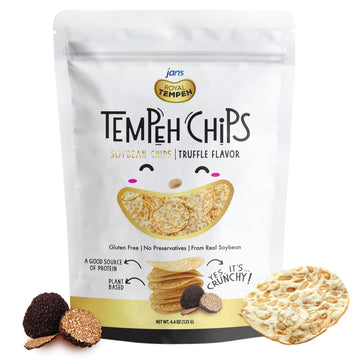 Jans Tempeh Chips | Plant-Based Fermented Soy Bean | A Traditional Indonesian Snack, Exotic Fusion, Taste The Authenticity | 4.4