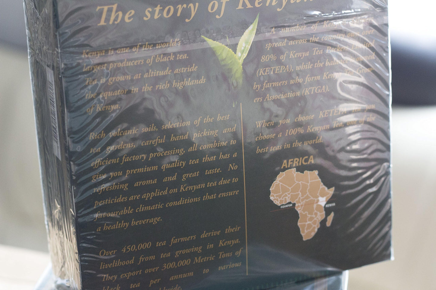 Safari Pure Kenya Tea - 100 Enveloped Tea Bags