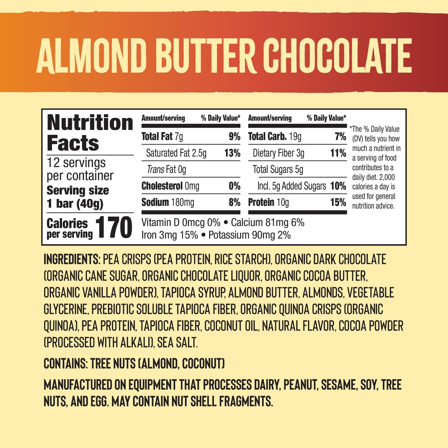 Mezcla Vegan Protein Bars, Gluten Free Snack Made With Dark Chocolate, Pea Protein, Almonds And Other Premium Ingredients, Healt