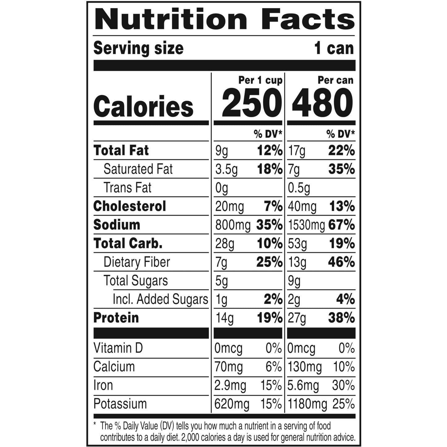 Campbell’S Chunky Hot And Spicy Chili With Beans, 16.5 Oz Can