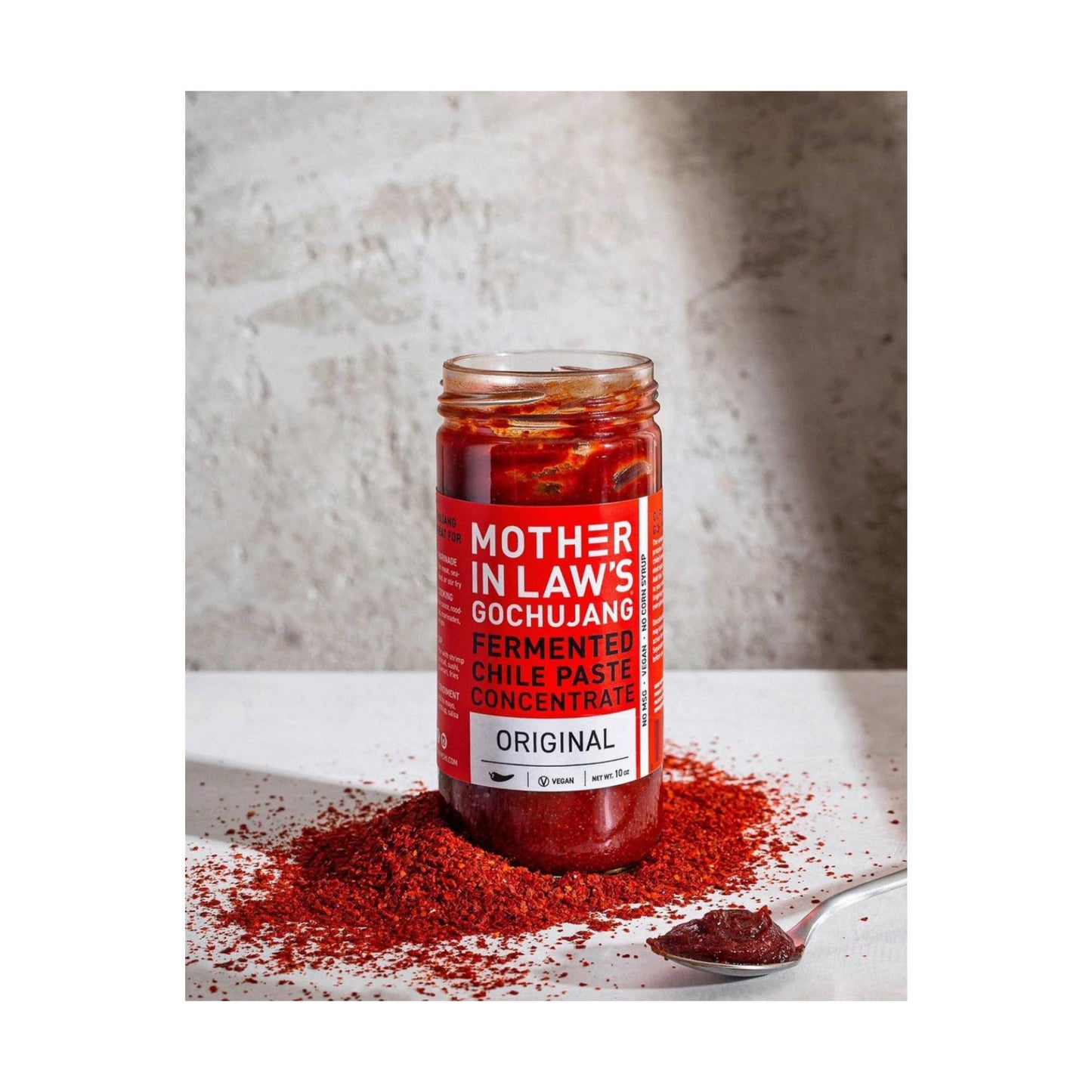 Mother-in-Laws Gochujang Fermented Chile Paste, Vegan, Mild Heat, 10 Ounce