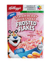 Kellogg's Strawberry Milkshake Flavored Frosted Flakes Cereal, 435g/15 oz. Box (Imported from Canada)