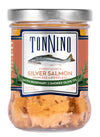Tonnino Salmon Silver Fish in Smoked Olive Oil – Pack of 6 – 6.3 Ounces – Protein Snacks – Ready to Eat Meals