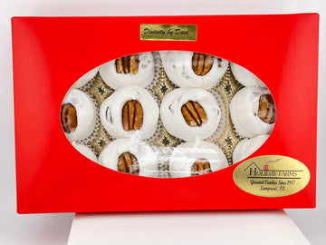 12 Piece Divinity Gift Box (With Pecans) Old Fashioned Divinity, Just Like Home Made
