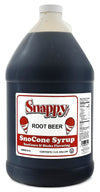 SNAPPY Sno Cone Syrup, Root Beer Flavor, 1 Gallon (128 Fl Oz), Ready to Use for Snow Cone Machines, Model 33305GA