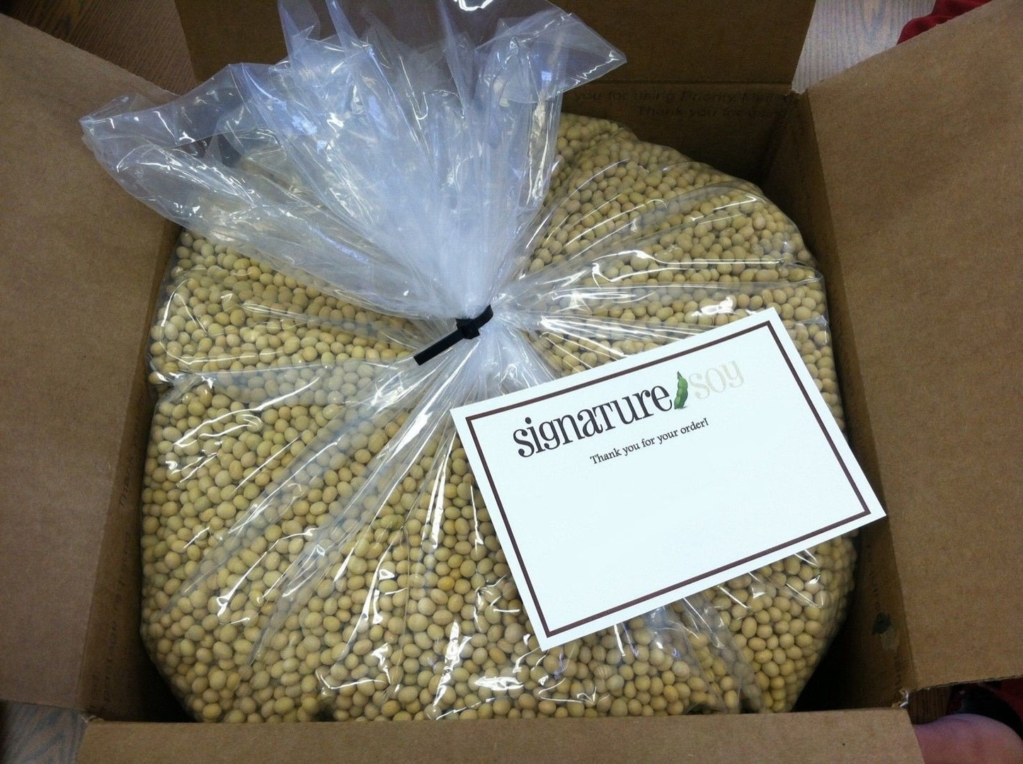 Signature Soy Non-Gmo Soybeans For Making Soymilk & Tofu 13 Lbs. Fresh Crop