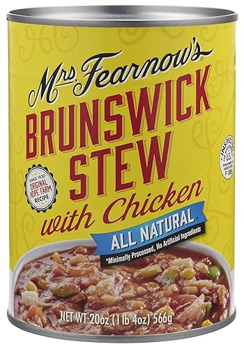 Mrs Fearnows Delicious Brunswick Stew with chicken - 12 20 oz cans