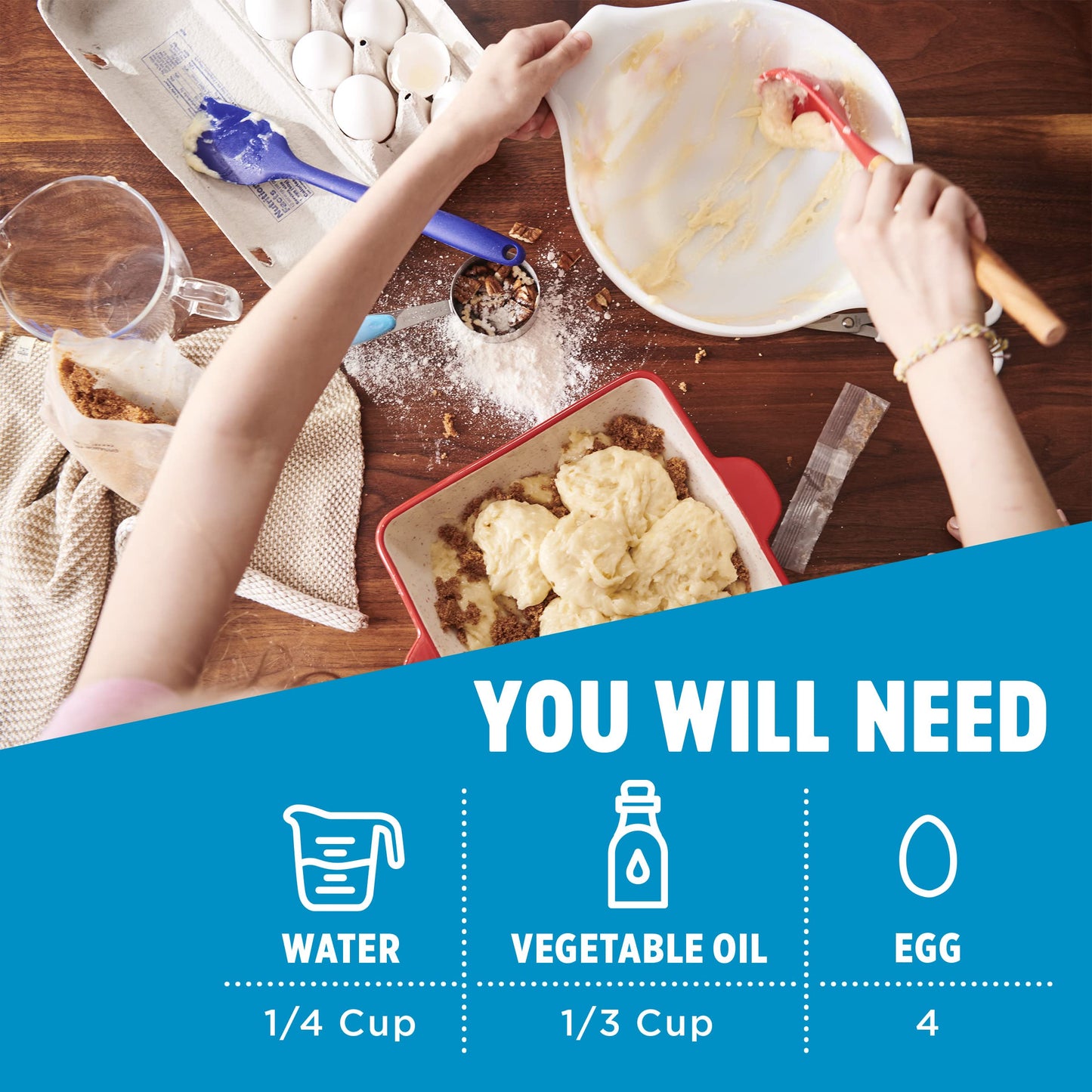 Krusteaz Gluten Free Baking Mix, Cinnamon Swirl Crumb Cake & Muffin Mix, Gluten Free With No Artificial Flavors, Colors Or Preservatives, 20 Ounce (Pack Of 2)