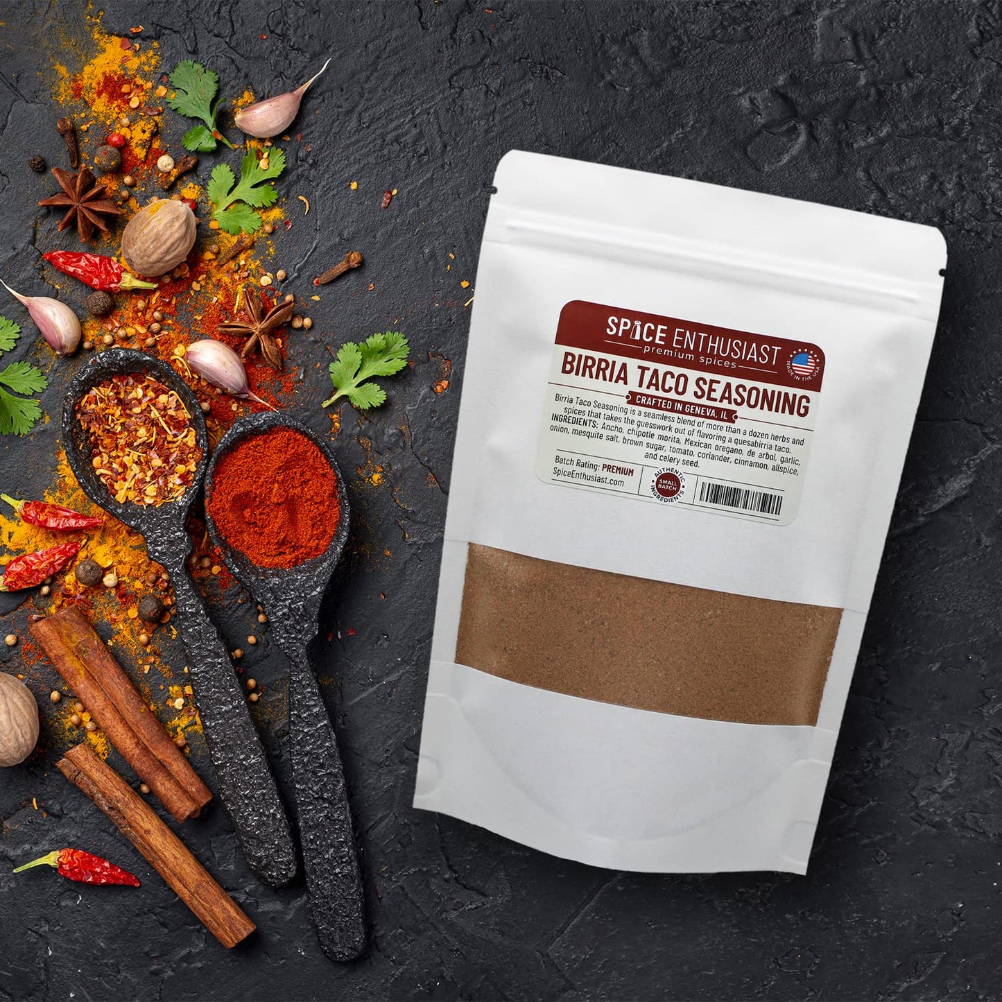 Spice Enthusiast Birria Taco Seasoning - 4 oz