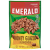 Emerald Nuts 5oz - 6oz Resealable Bag (Pack of 4) (Honey Glazed Almonds 6oz)