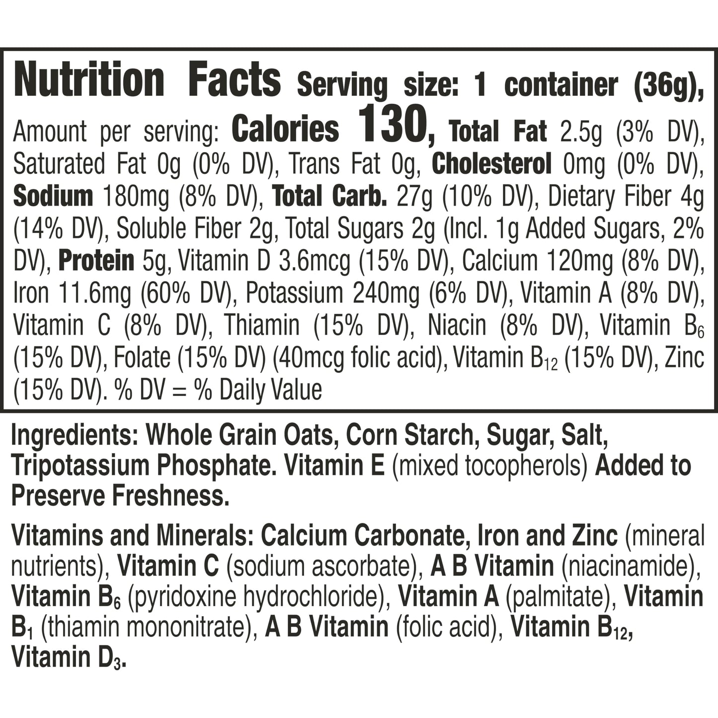 Original Cheerios Heart Healthy Cereal Cup, 1.3 OZ Single Serve Cereal Cup (Pack of 12)