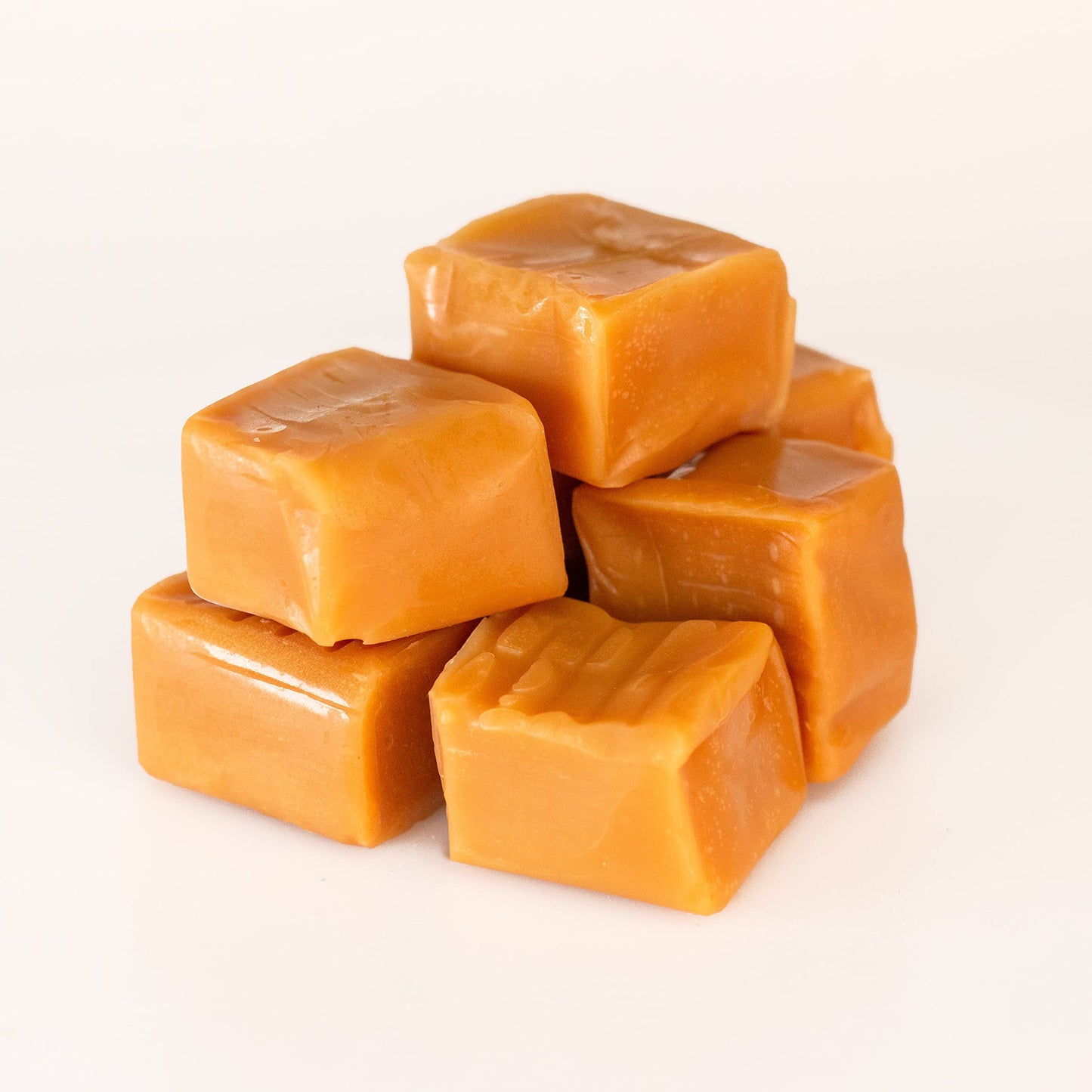 Caramel Cubes Candy, Rich Creamy Squares, Bulk Pack 2 Pounds