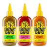 Yellowbird Classic Hot Sauce Variety Set, 9.8 oz (Pack of 3) - Sriracha, Serrano, Habanero - Made in Texas