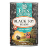 Eden Organic Black Soy Beans, No Salt Added, 15-Ounce Cans (Pack of 12) ( Value Bulk Multi-pack)