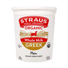 Straus Family Creamery Greek Yogurt, Plain, Organic, 32 oz