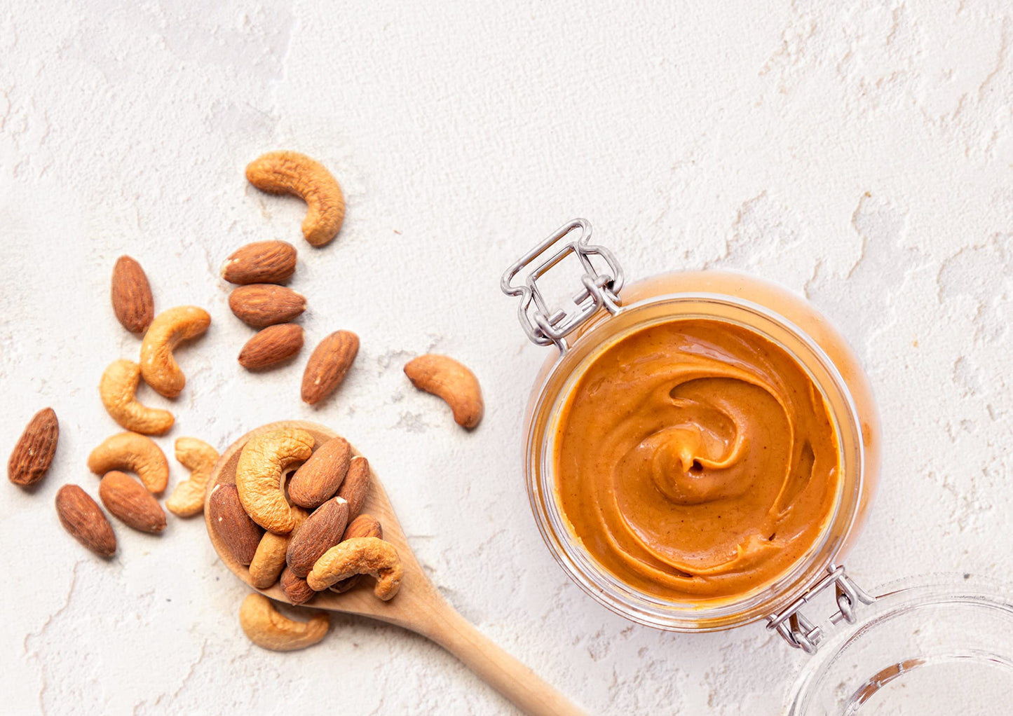 Almonds And Cashews Mix, 4 Pounds – Dry Roasted Nuts With Himalayan Salt, Protein Rich Trail Mix, Healthy Vegan Snack, No Oils And Preservatives, Good Source Of Fiber. Bulk