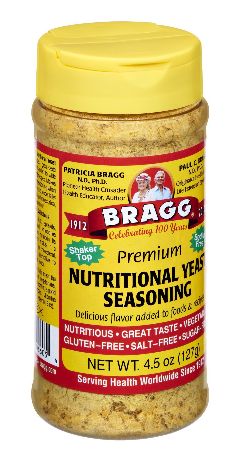 Bragg Seasoning Nutritional Yeast 4.5 Ounce Pack Of 12