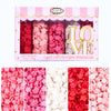 Confect Pink, Red & White Flowers sprinkles | Anniversary Sprinkle | Sprinkles for Baking & Cake Decorative | Cookie sprinkles |