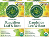Traditional Medicinals Tea, Organic Dandelion Leaf and Root Tea, 16 Bags (Pack of 2)