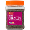 Betterbody Foods Organic Chia Seeds With Omega-3, Non-Gmo, Gluten Free, Keto Diet Friendly, Vegan, Good Source Of Fiber, Add To Smoothies, 1.25Lb