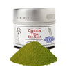 Gustus Vitae - Green Tea Sea Salt - Gourmet Infused Salt - Non Gmo Verified - Craft Seasoning - Magnetic Tin - Crafted In Small
