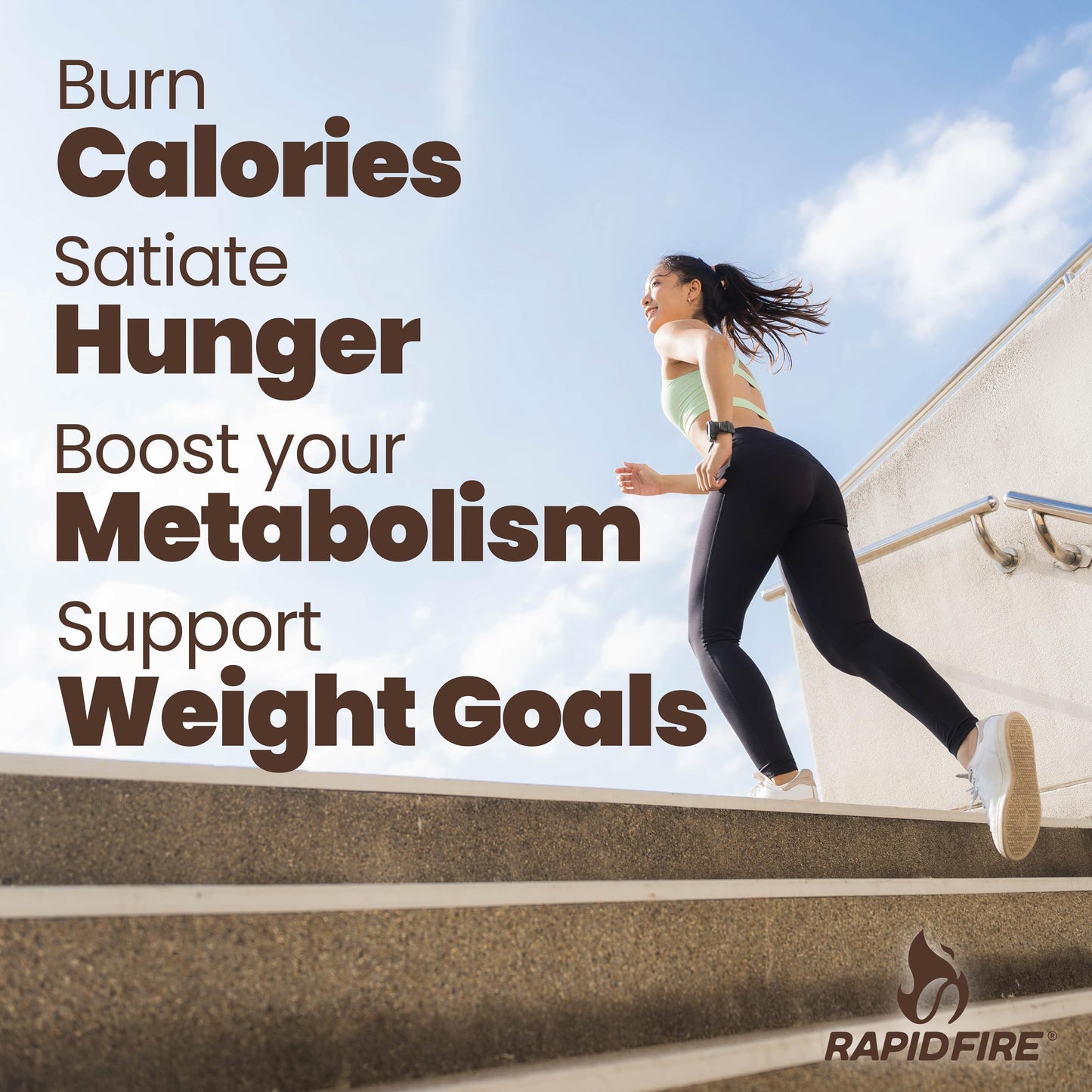 Rapidfire Ketogenic High Performance Instant Coffee Mix, Supports Energy and Metabolism, 15 Servings, brown, 7.93 ounce (pack of