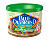 Blue Diamond Almonds Whole Natural 6 Ounce (Pack Of 12)