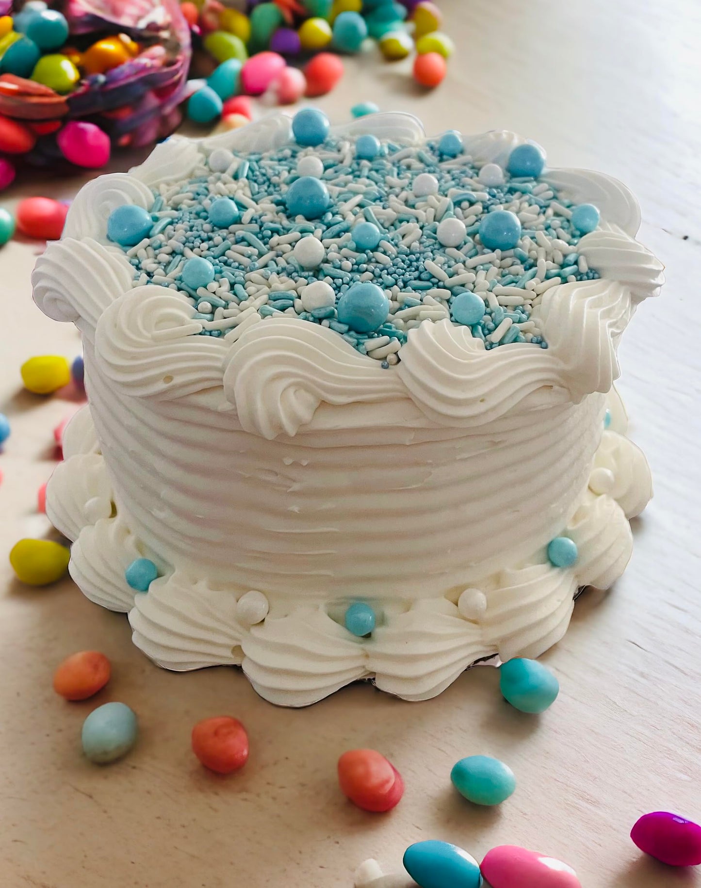 Unicorn Blend Baby Boy -Gluten-Free,Egg Free,Nuts Free,Kosher,Sprinkle Medley Mix,For Baking,Decorating,Cookies,Cupcakes,Cakes,T