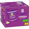 Annies White Cheddar Microwave Mac & Cheese, Organic Pasta, 8 Count, 2.01 OZ Cups