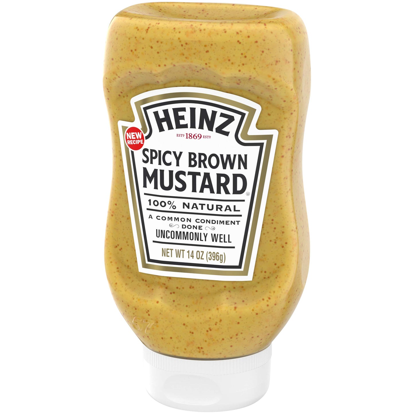 Heinz Spicy Brown Mustard (14 Oz Bottles, Pack Of 6)