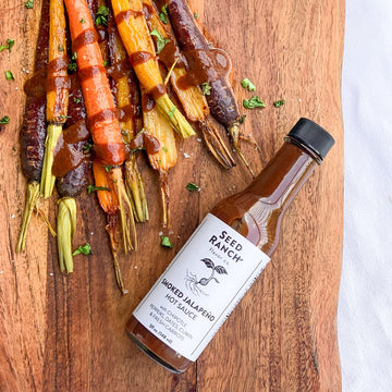 Seed Ranch Gourmet Smoked Jalapeno Hot Sauce - Medium Heat - 5 Fl Oz - Vegan, Non-GMO