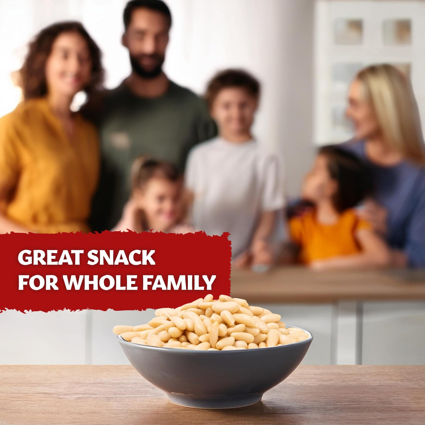 Eastanbul Turkish Mediterranean Pine Nuts, 2.8Oz, Fresh Pine Nuts For Pesto, Salads, Raw, Unsalted Pinus Pinea, Hummus, Pignoli