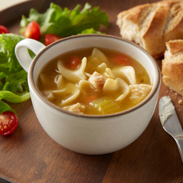 Progresso Reduced Sodium Canned Soup, Roasted Chicken Noodle Soup, 18.5 oz (Pack of 12)